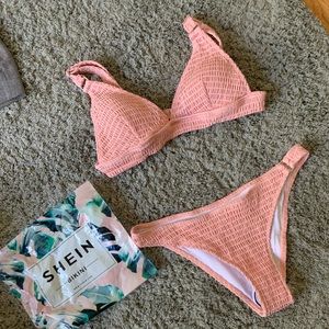 Light pink shein bikini